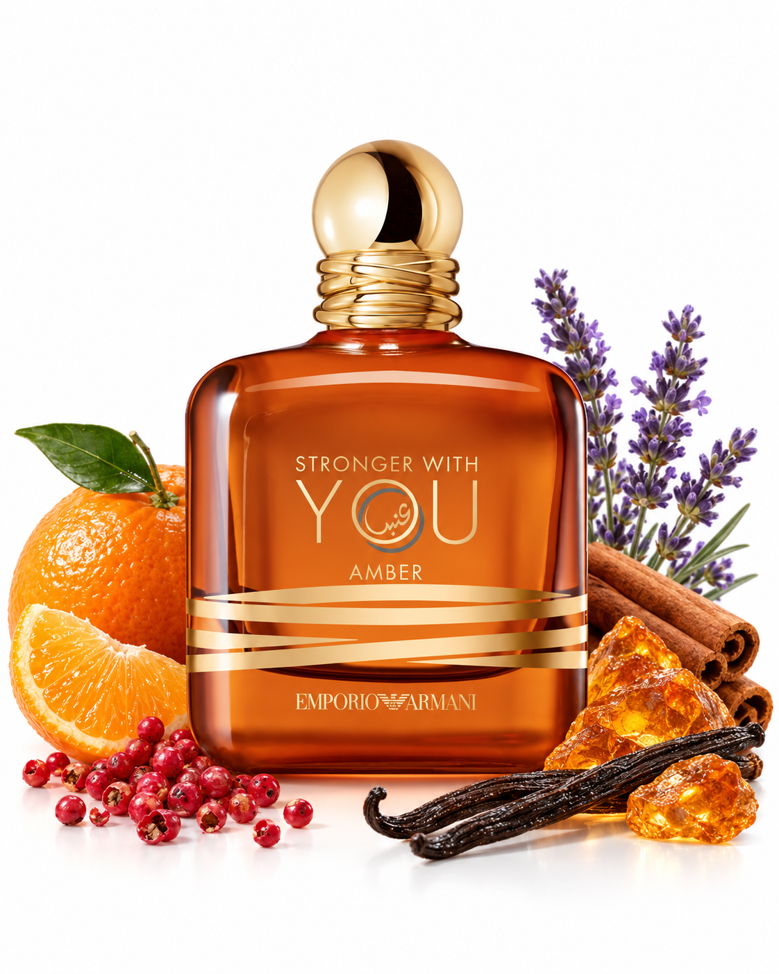 ARMANI STRONGER WITH YOU AMBER  100 ML