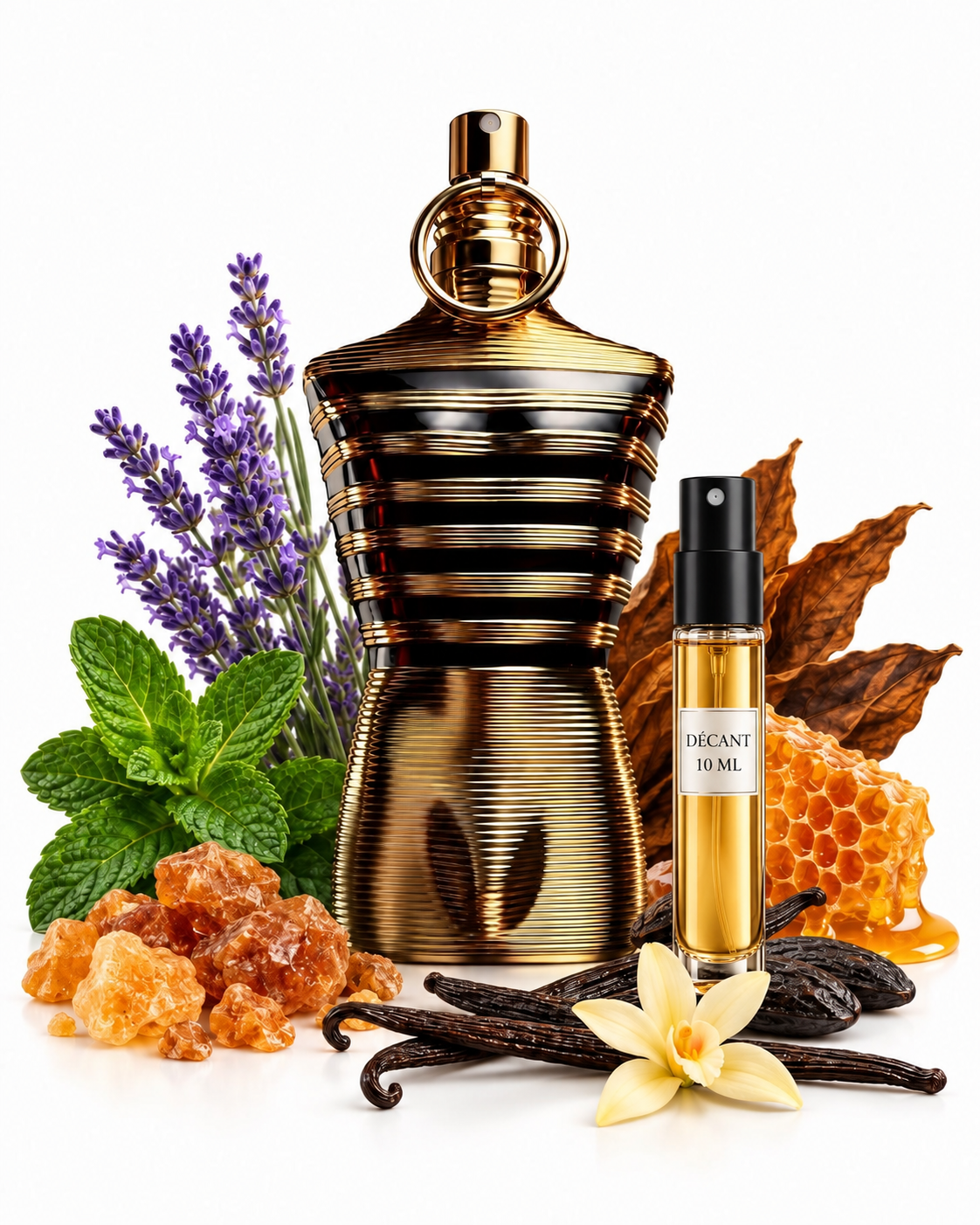 JPG LE MALE ELIXIR DÉCANTS