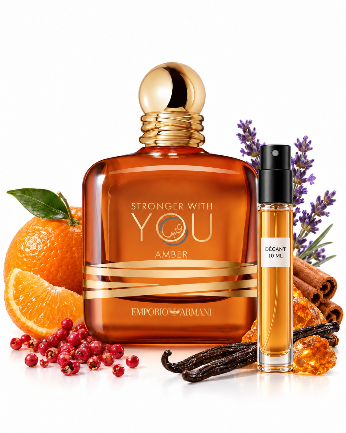 ARMANI STRONGER WITH YOU AMBER  DÉCANTS